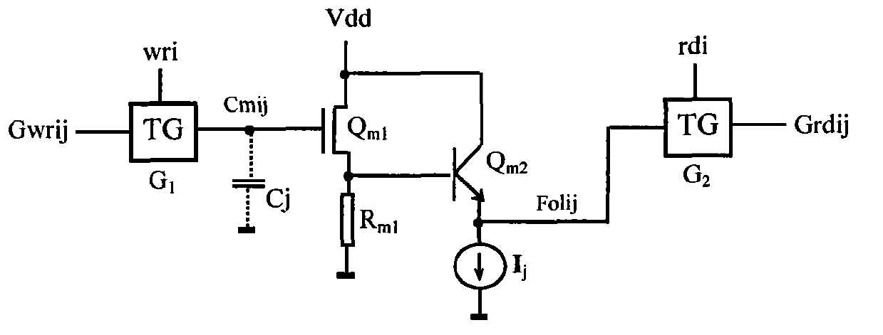 Write-in circuits and read-out circuits of arbitrary-K-value DRAM and eight-value DRAM