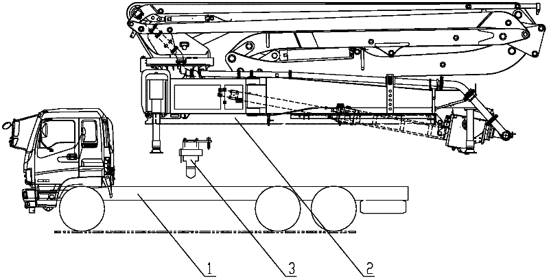 Wheeled engineering machine as well as disassembling method and assembling method thereof