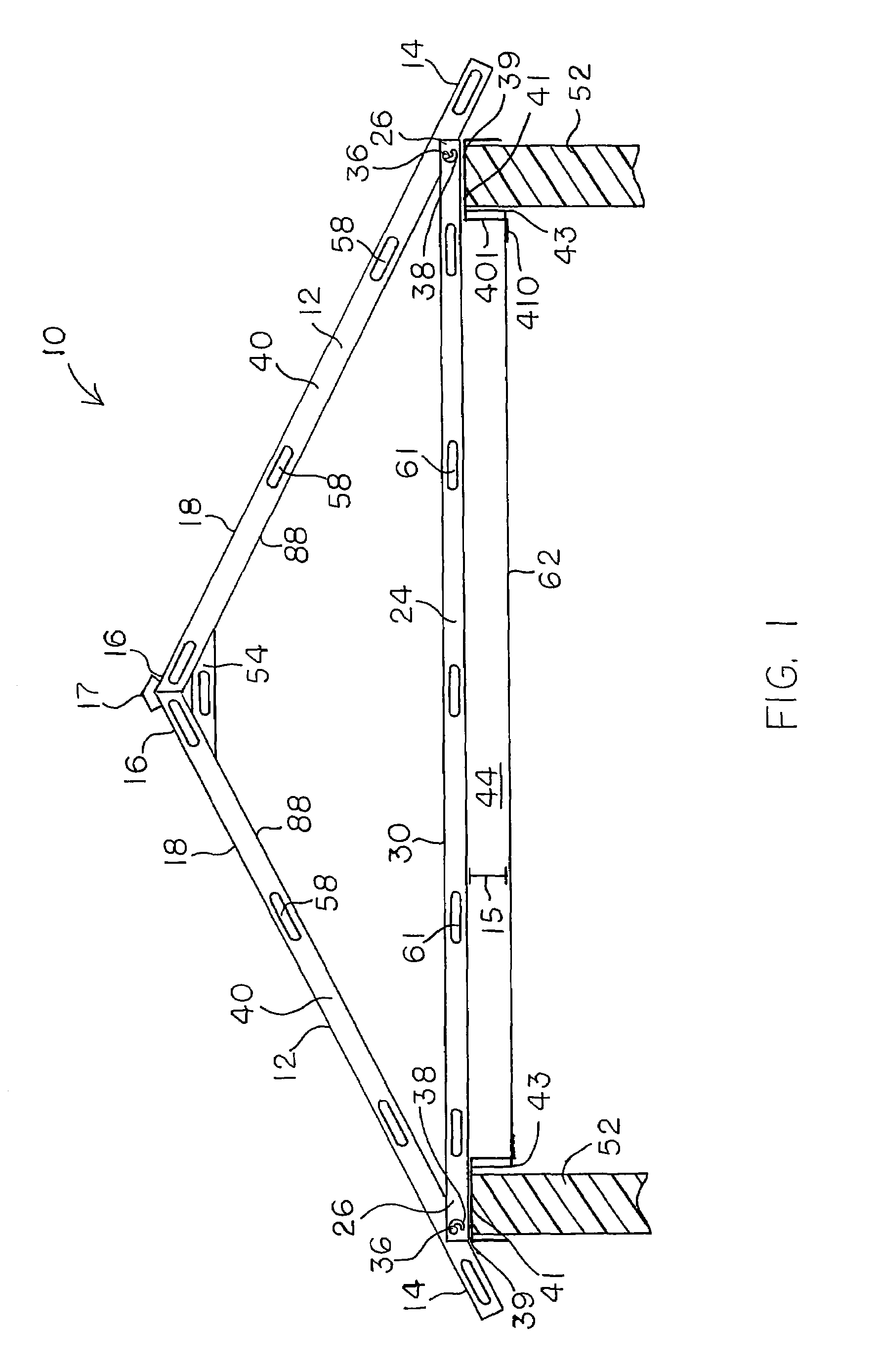 Roof truss system