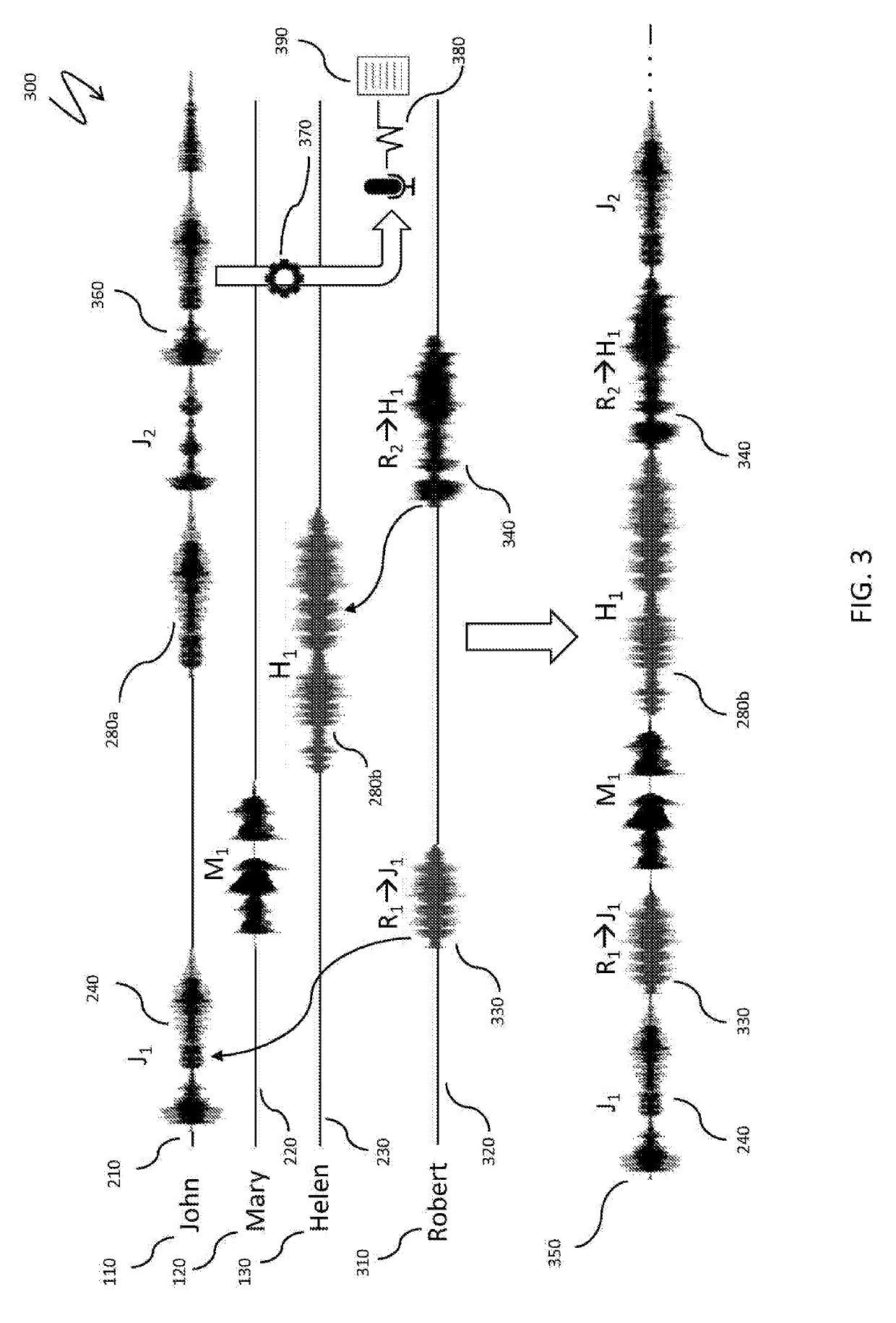 Recording meeting audio via multiple individual smartphones