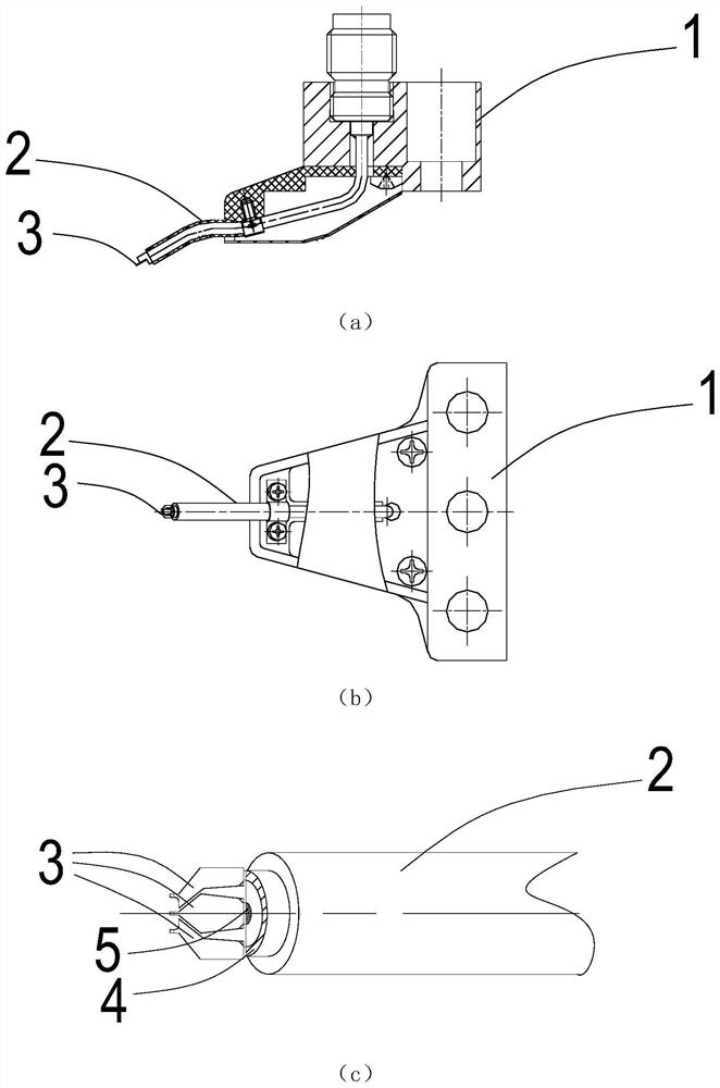 A novel microwave probe contact sheet and its manufacturing method