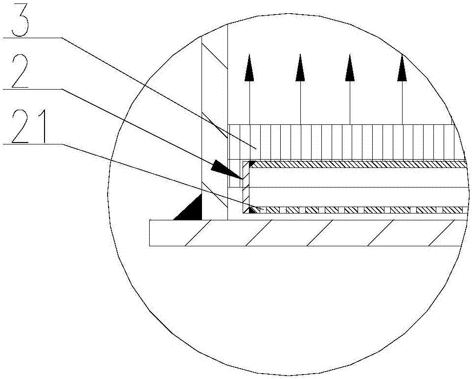 Auxiliary welding device and use method