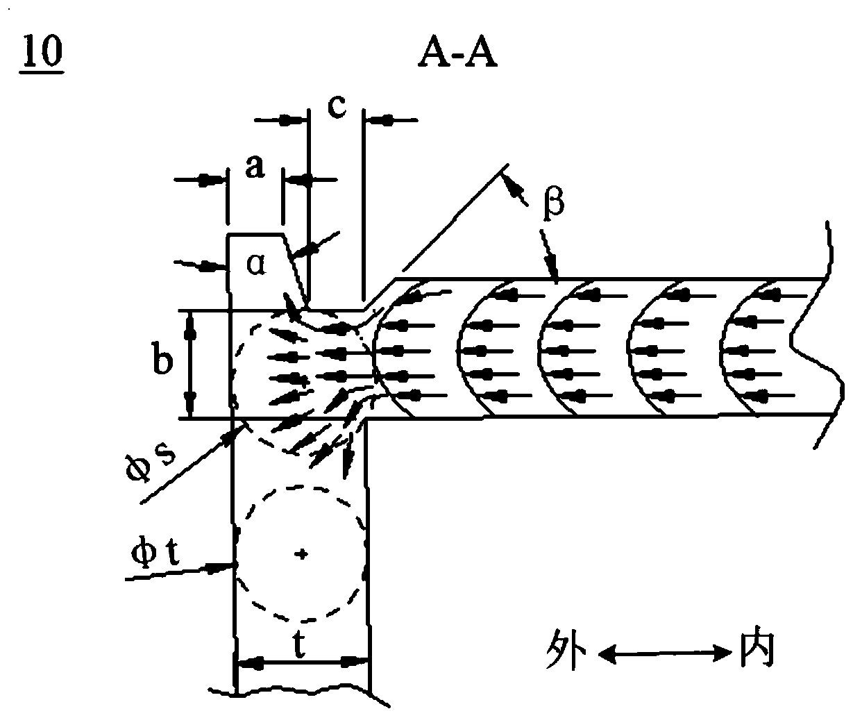 Refrigeration equipment mouth frame and refrigeration equipment with it