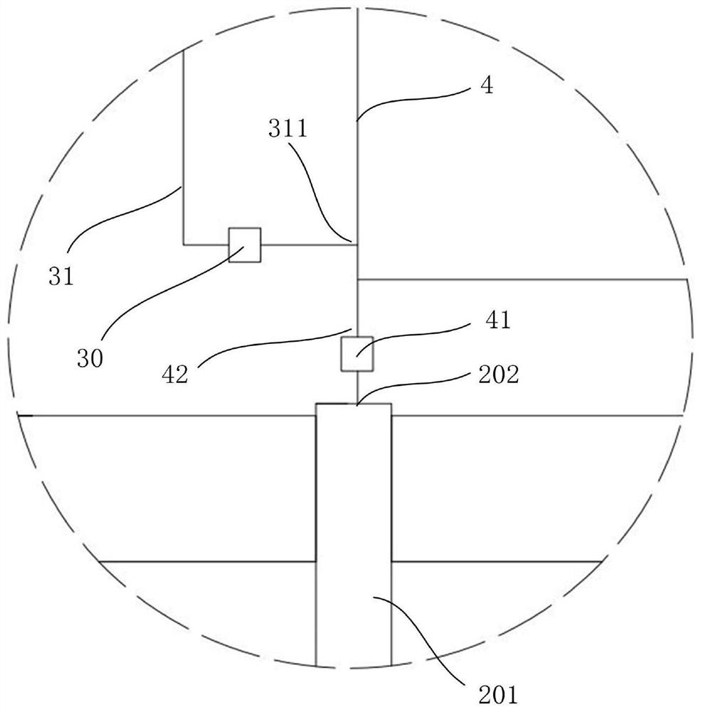 Device for sampling and gasifying liquid-phase medium