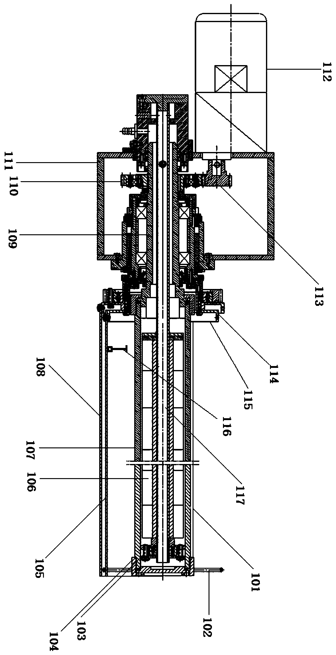 Strip high-vacuum cathode arc target device