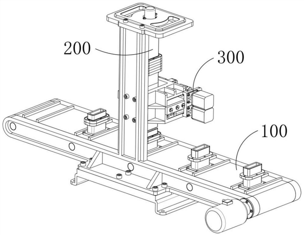 Automatic assembly line for suspension precision distribution of sealing gaskets