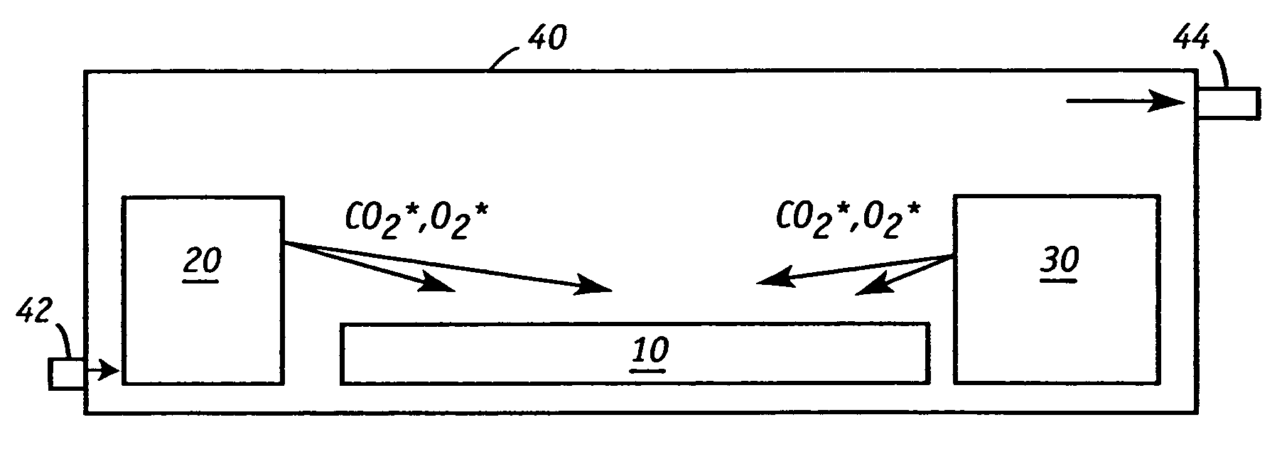 Method for in-situ cleaning of carbon contaminated surfaces