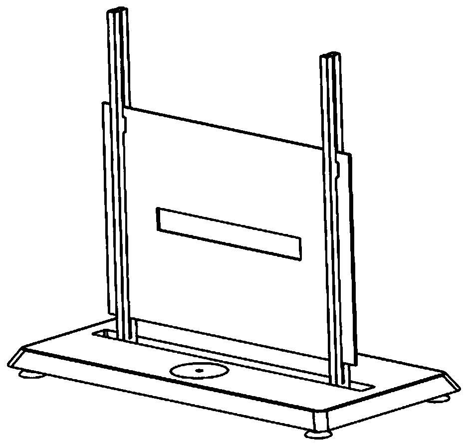 Baffle device for preventing light reflection in PIV (particle imagevelocimetry) experiments