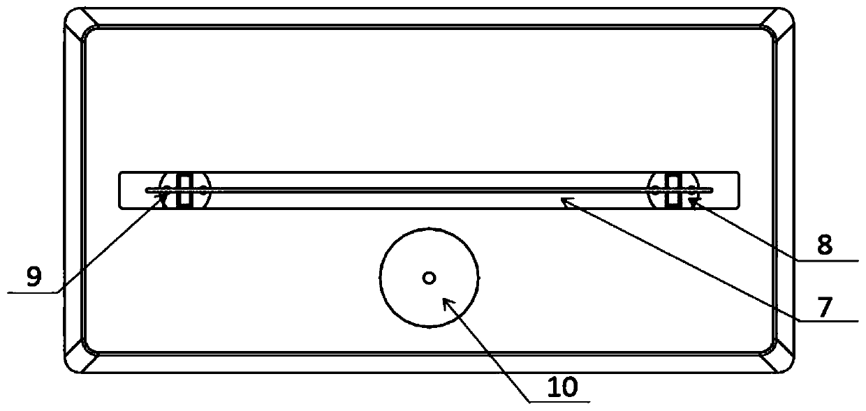 Baffle device for preventing light reflection in PIV (particle imagevelocimetry) experiments