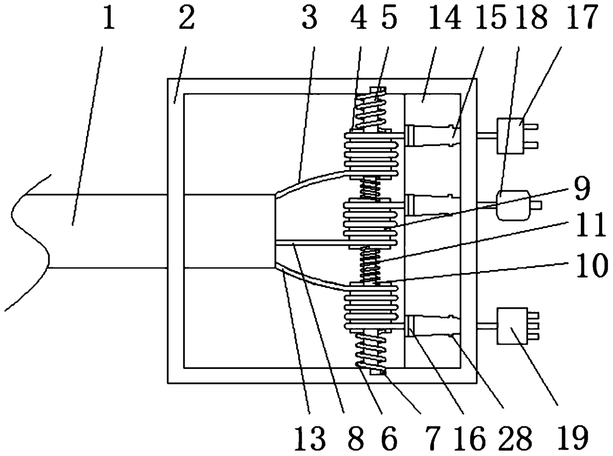 Plug adapter structure for household common power socket