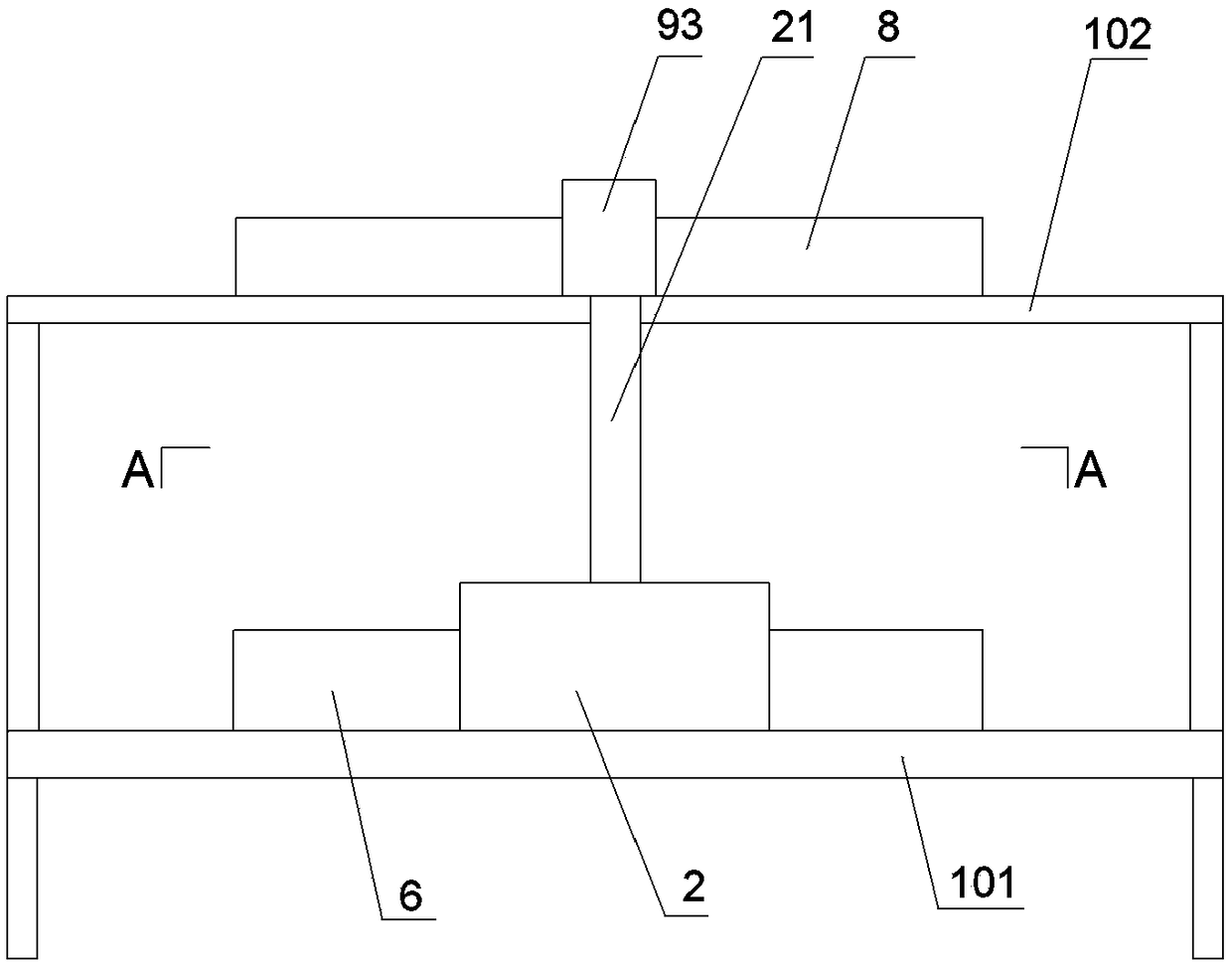 Metal bent tube production device