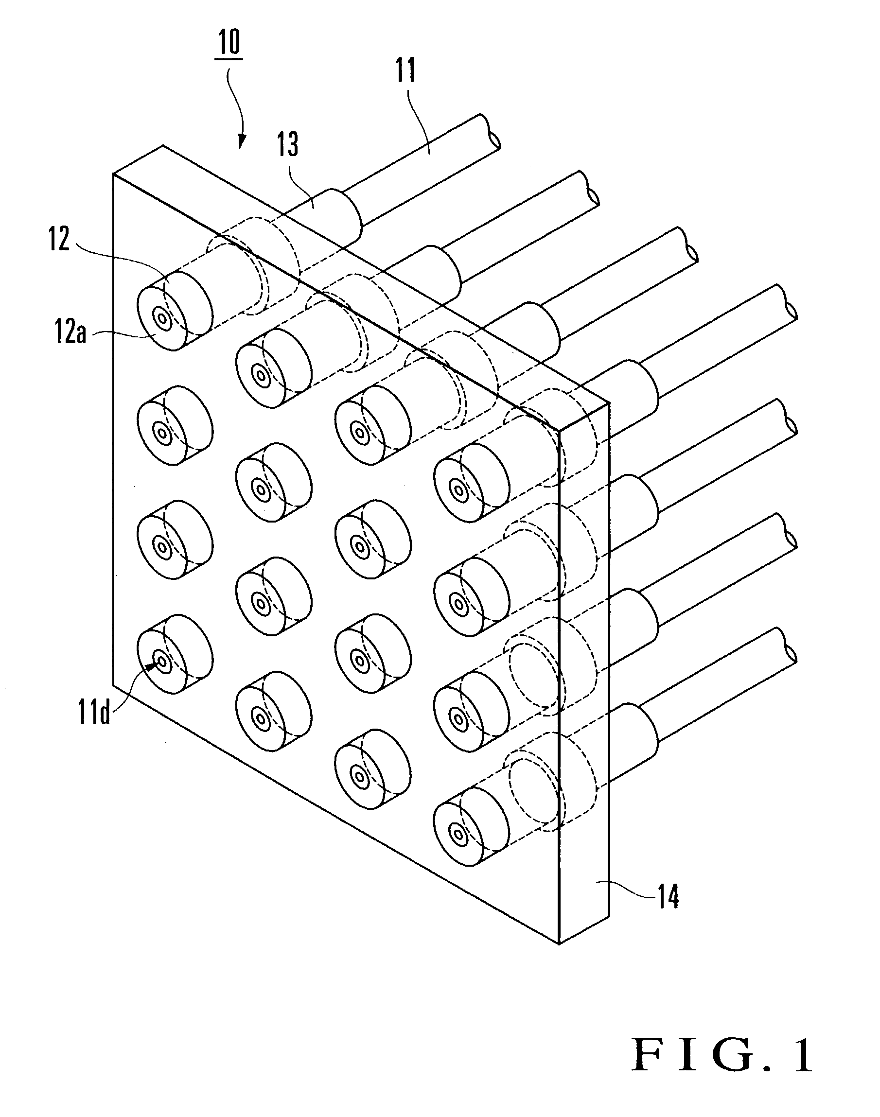 Optical fiber array