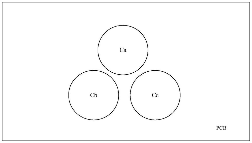 A capacitor series-parallel switching circuit and electronic system