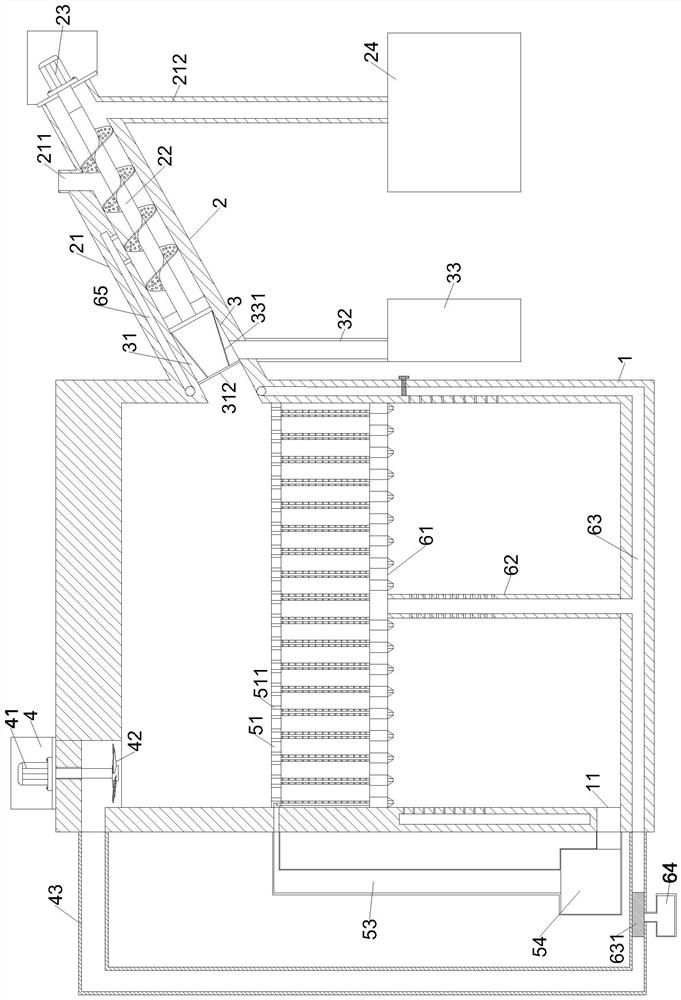 Deep coal chemical wastewater treatment fluidization equipment