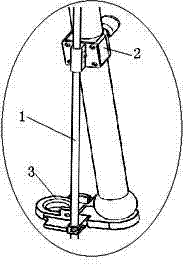 Special installation tool of internally-installed splayed plate in orthopaedic corrective surgery