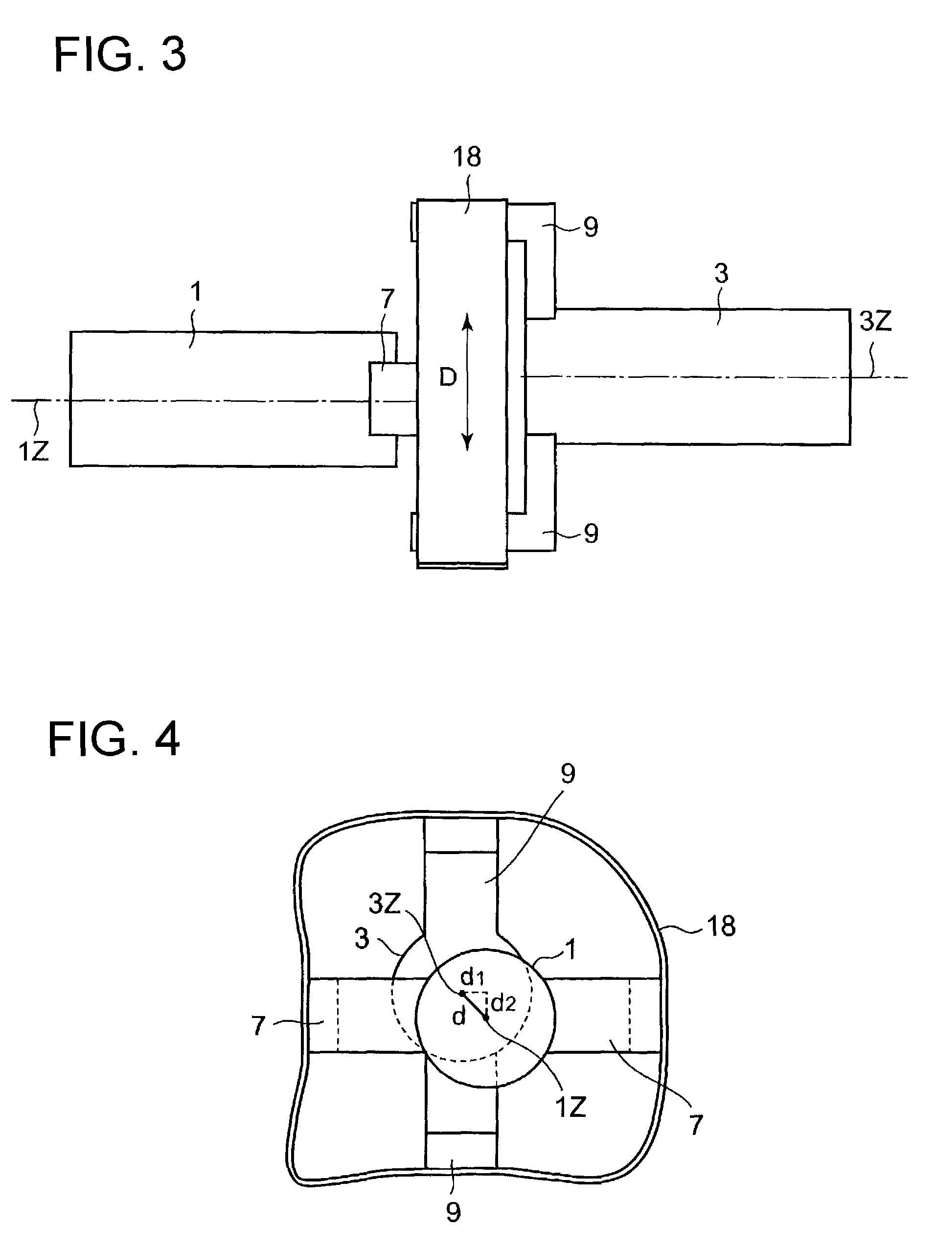 Scroll fluid machine having a coupling mechanism to allow relative orbiting movement of scrolls