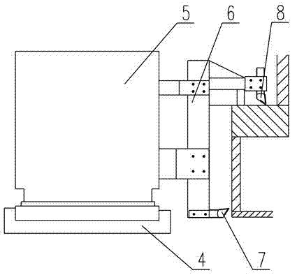 Machine tool for machining inner bore and end surfaces of flange of shield tunneling machine