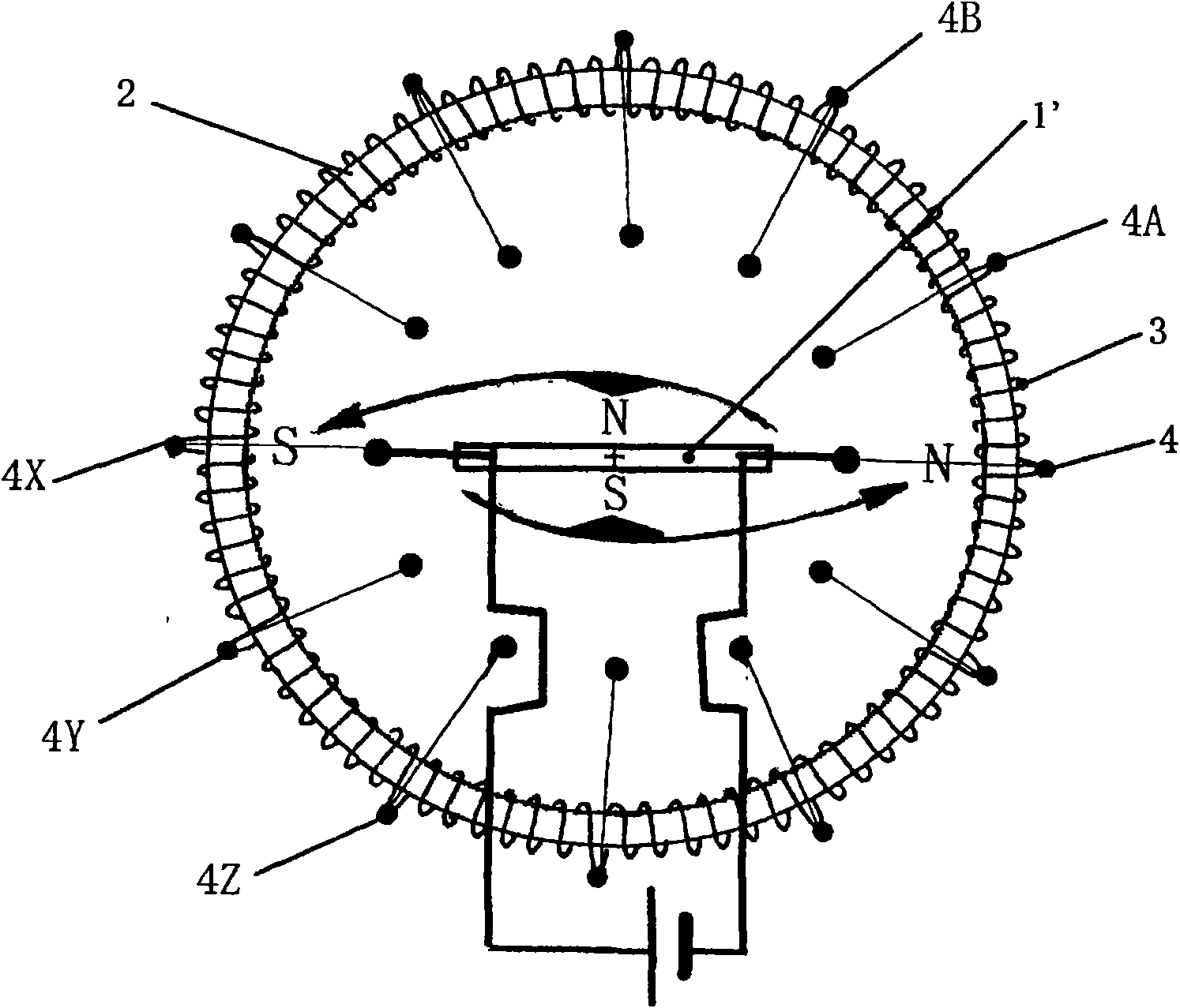 DC motor and generator