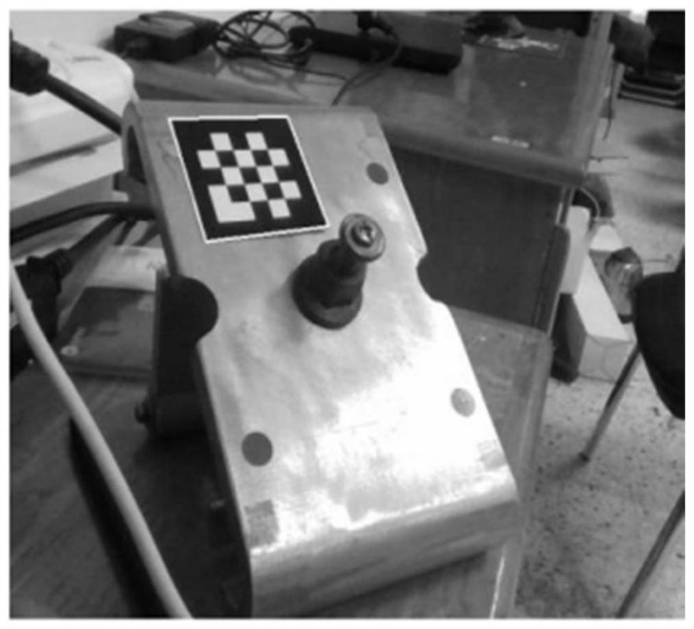 Target pose measurement method based on calibration object