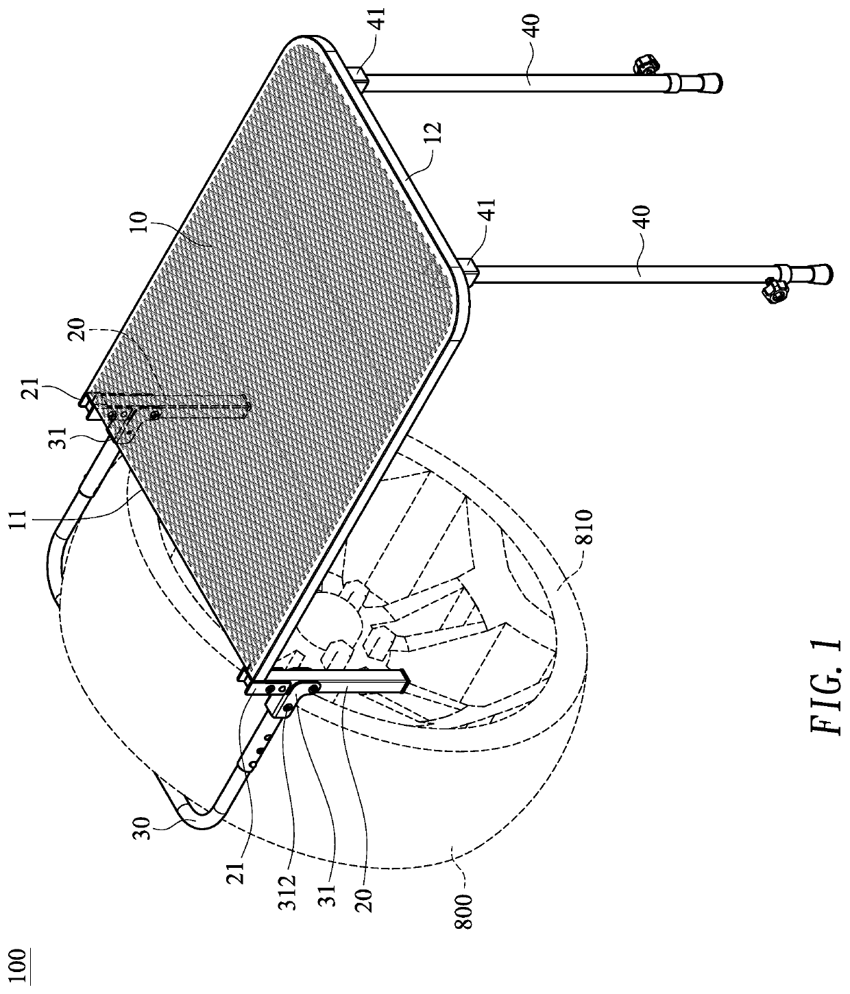 Tire table structure