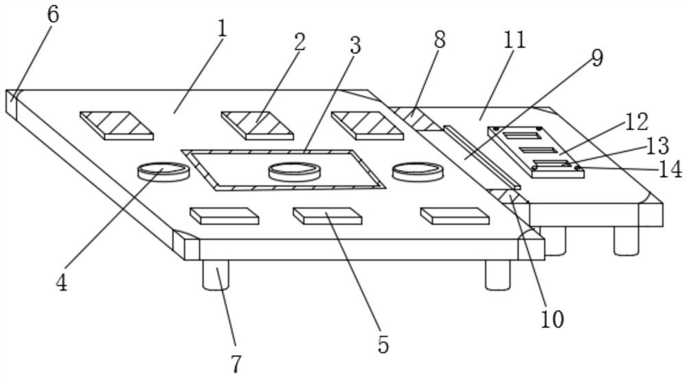 A scalable processing board based on high-speed and high-density connectors