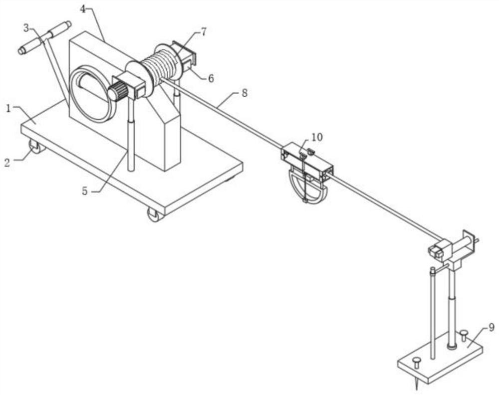 Urban planning measuring device suitable for various gradients