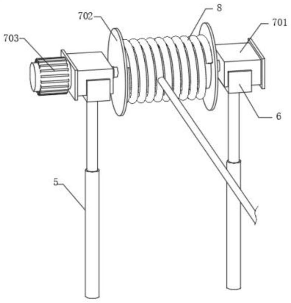 Urban planning measuring device suitable for various gradients