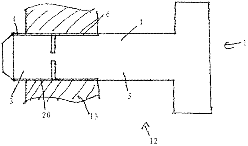 Screw element, screw connection and method for producing screw element