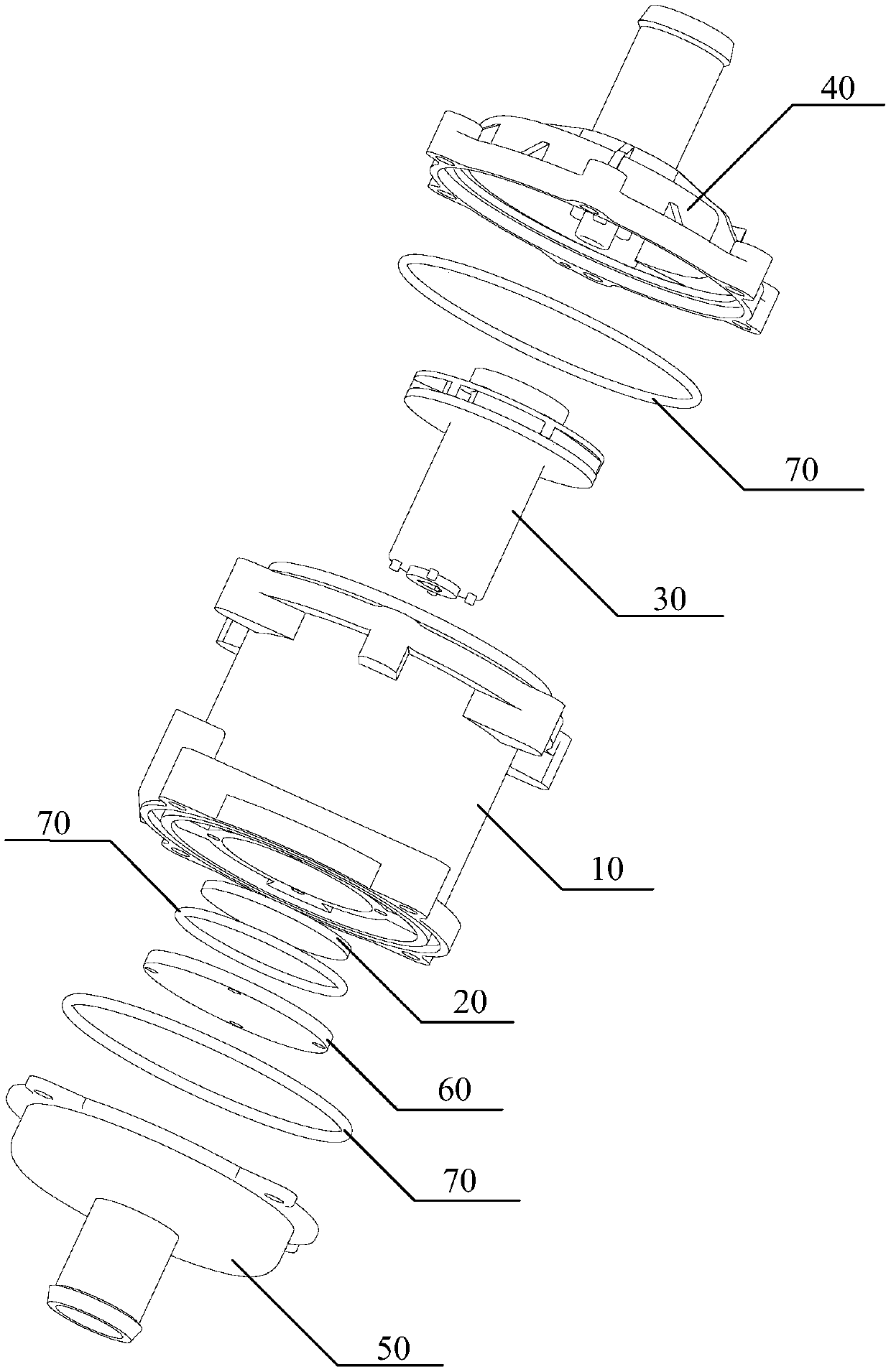 Electronic water pump and vehicle