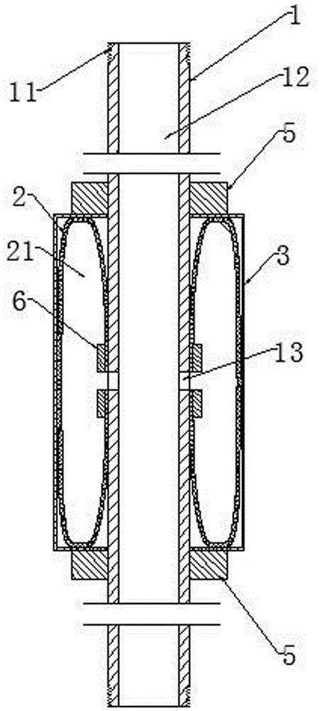 Integral grouting and water blocking and plugging device