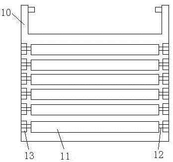 Transportation system for unloading of goods