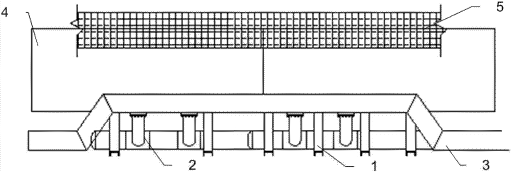 Off-line assembling and quick installing method for pipelines of confined space