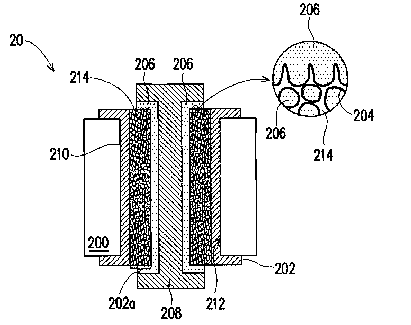 Through-hole capacitor and manufacturing method thereof