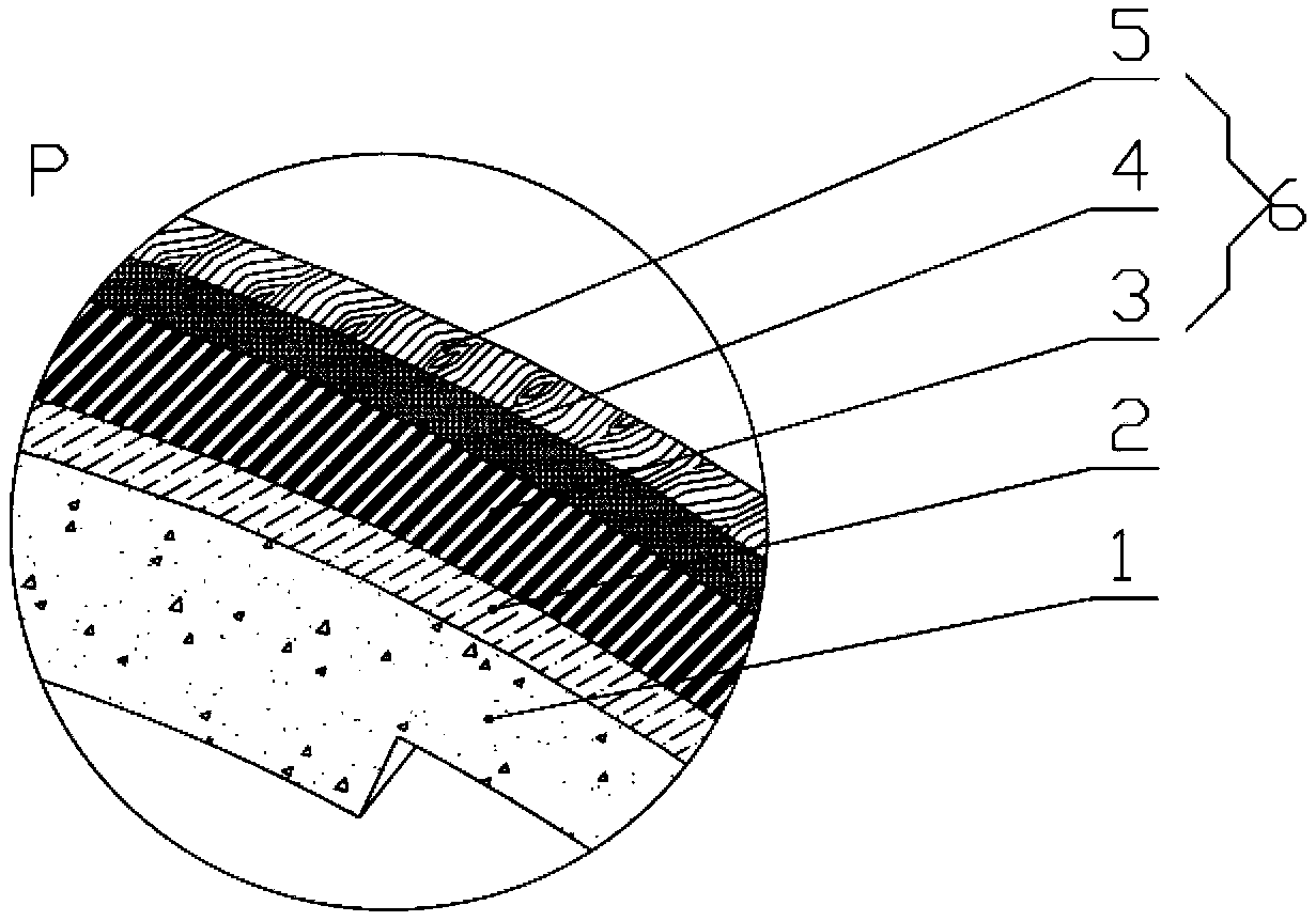 Photovoltaic tile on roof and manufacturing method thereof