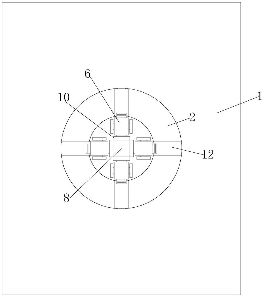 Grinding and clamping tool suitable for center-hole-shaped parts of various specifications and thicknesses