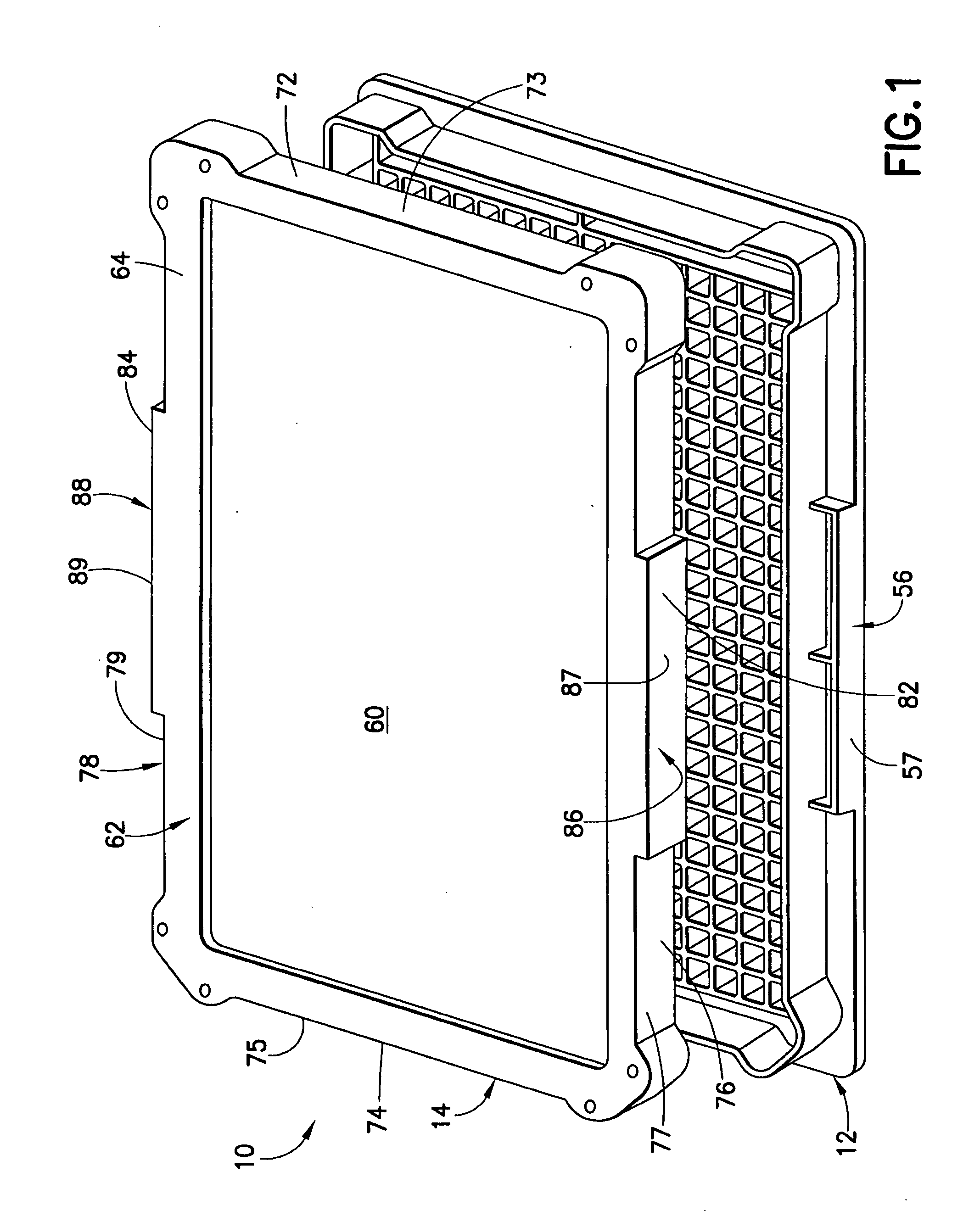 Micro-plate and lid for robotic handling