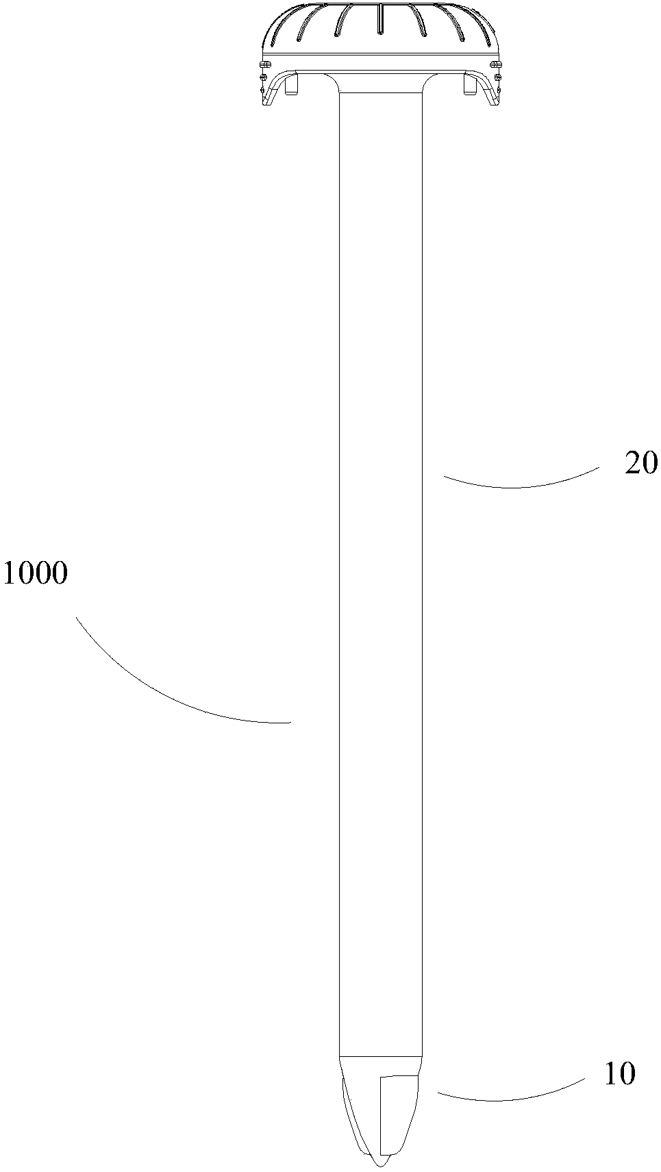 Puncture core assembly and puncture device with same