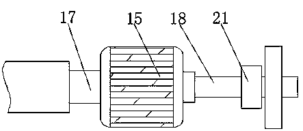 Grinding device with clamping function for bearing machining