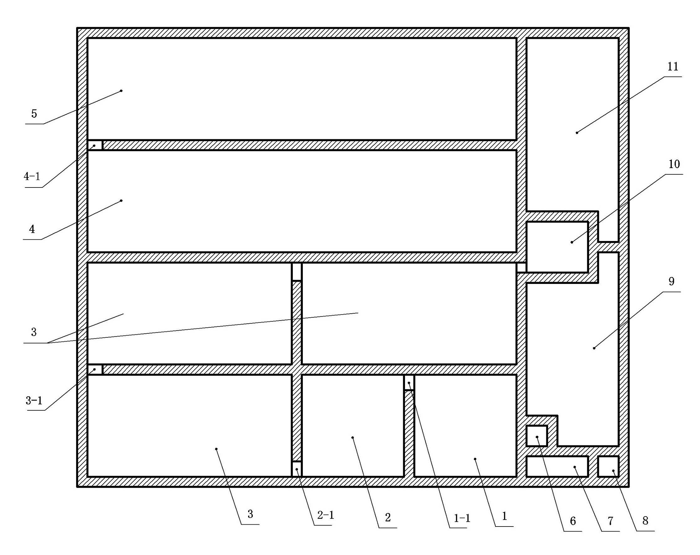 Method and system for biologically treating restaurant and kitchen garbage at high speed