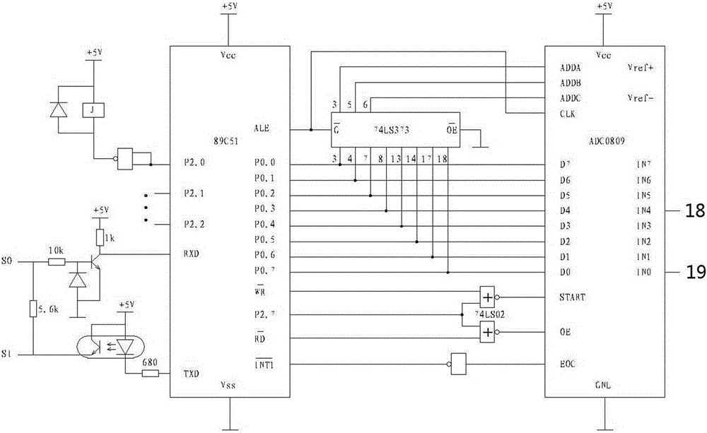 Visible alarm device for draw-out high voltage switch cabinet