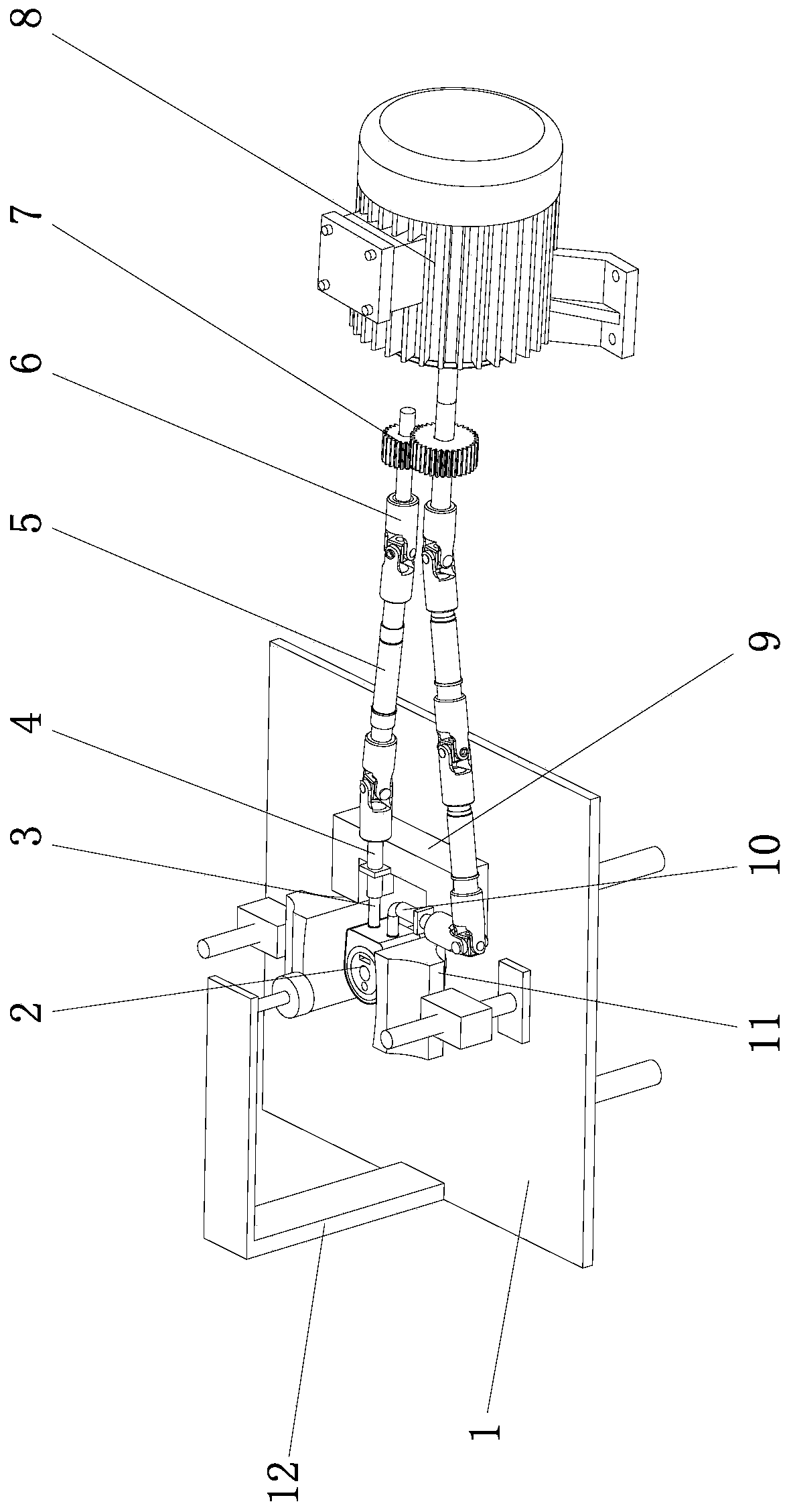 Universal test stand for airtightness of disc-type engine oil coolers