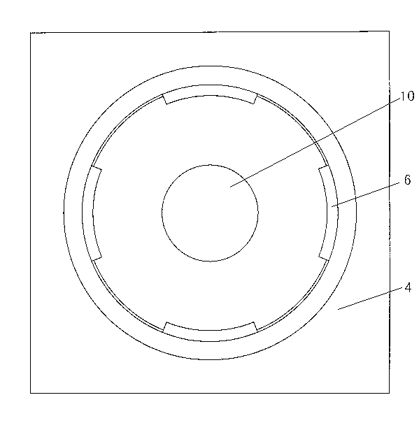 Three-dimensional shock-isolated bearing and preparation method for same