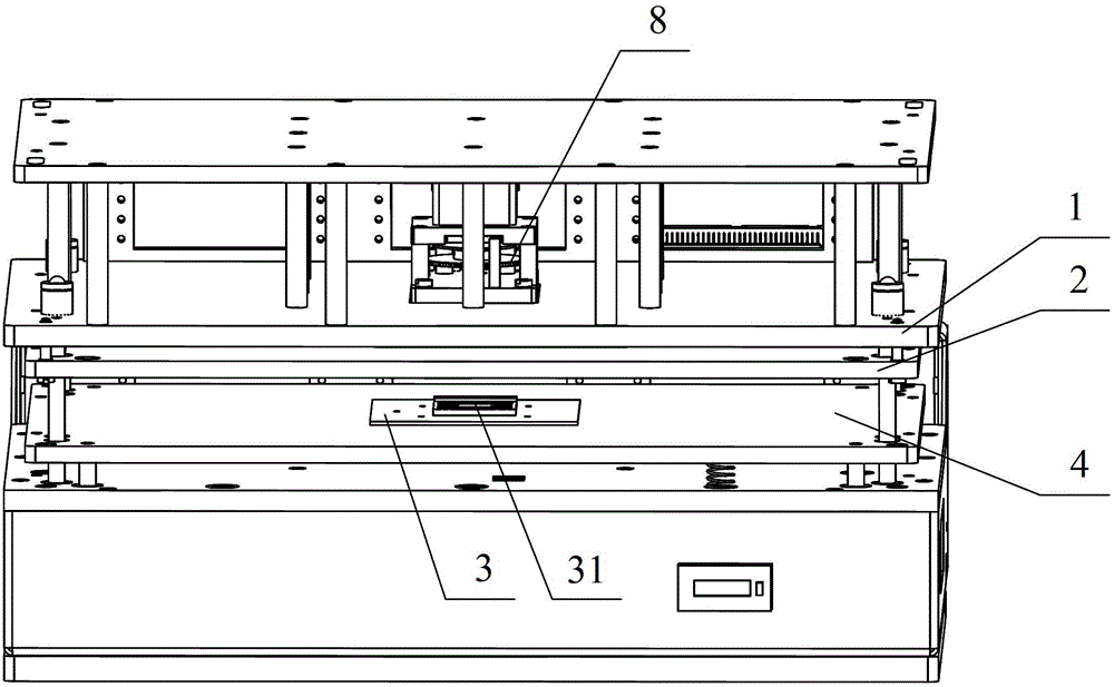 The ict fixture that can automatically plug and unplug the cpu