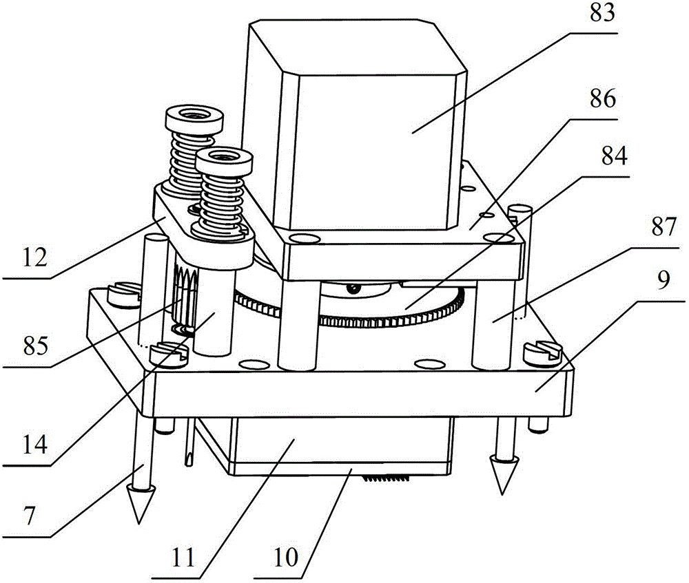 The ict fixture that can automatically plug and unplug the cpu