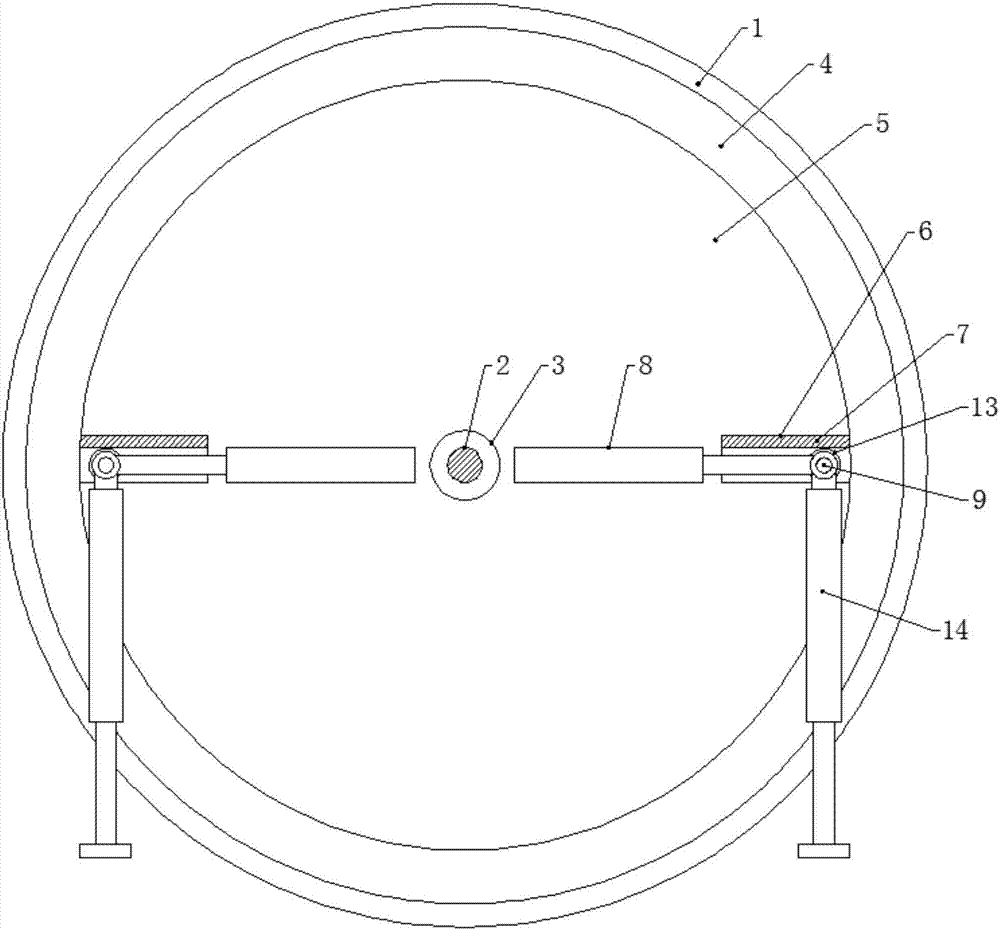 Moveable cable wire wrapping device capable of winding and unwinding wires synchronously