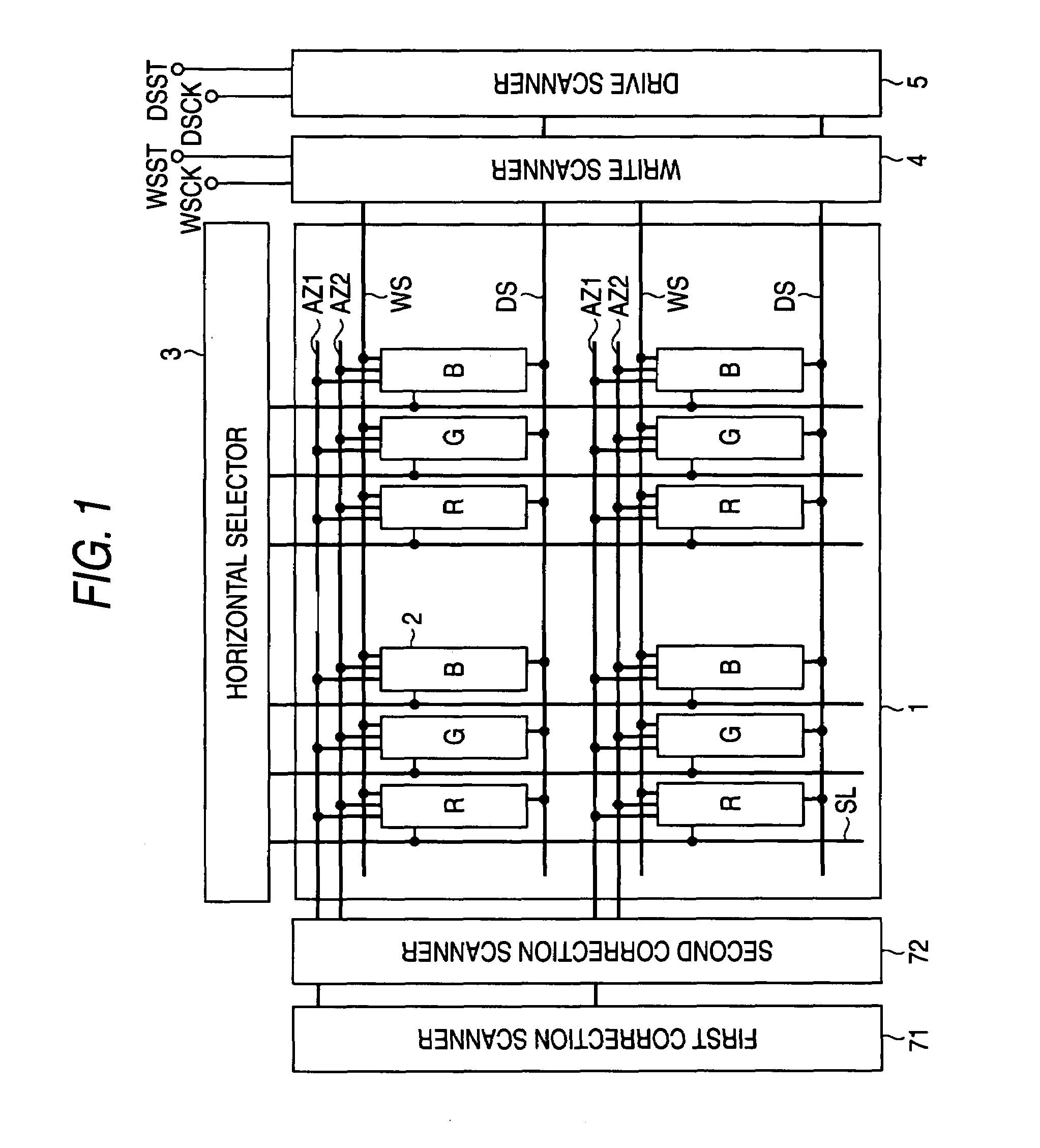 Display device and electronic equipment