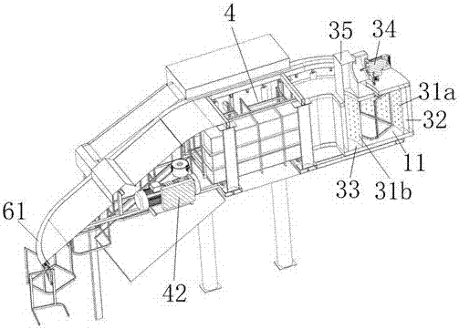 Vacuum vulcanizing machine for shoemaking