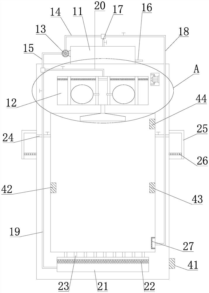 Outdoor high-voltage switch control cabinet body