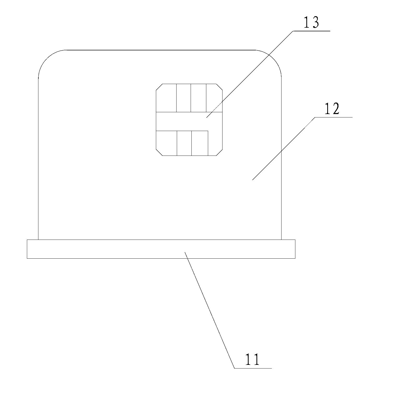 Card plug for integrated circuit (IC) card reader and point-of-sale (POS) machine