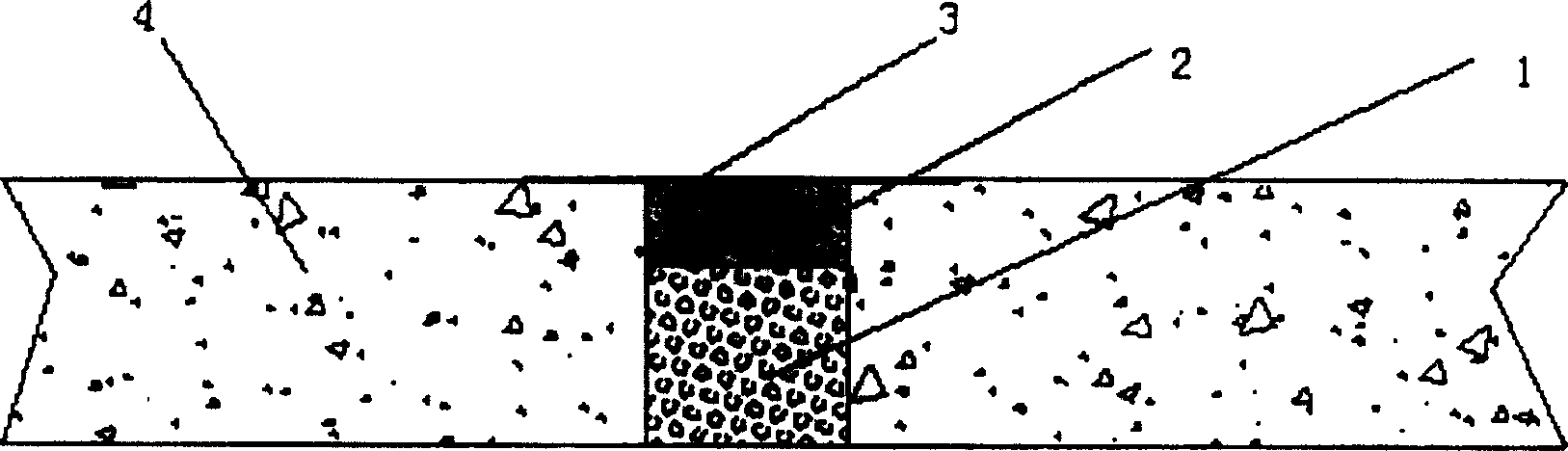 Channel joint leakage prevention construction method